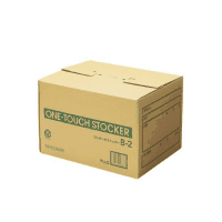 書類保存箱　ワンタッチストッカーＢ型　Ａ４用　１０枚