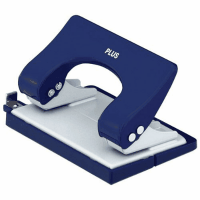 ２穴パンチ　フォース１／２　Ｓ　１６枚穿孔　ブルー