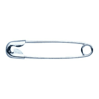 安全ピン　Ｎｏ．１（２７ｍｍ）　Ｂ２５２Ｊ　１００本