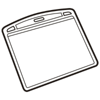 名札用替ケース（パスケース）　特大ヨコ　１０枚