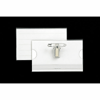 名刺型名札＜両用＞　ハード　Ｂ０１７Ｊ　５０枚