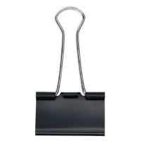 ダブルクリップ　４１型　ＣＰ－１０２　ブラック　１０個