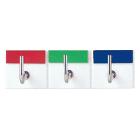 キーハンガー　粘着タイプ　３連　ＫＨ３Ｒ