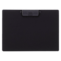 クリップボード＜捺印対応＞　Ａ４ヨコ　黒　Ａ－２９８５－２４