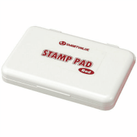 速乾スタンプ台　中型　赤　Ｂ５０３Ｊ－Ｒ　１２個