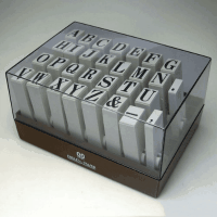 サンビー　エンドレススタンプ英字３０本セット　初号　明朝体