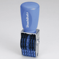 シヤチハタ　回転ゴム印　欧文６連６号　ゴシック　ＣＦ－６６Ｇ