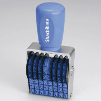 シヤチハタ　回転ゴム印　欧文８連３号　ゴシック　ＣＦ－８３Ｇ