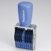 シヤチハタ　回転ゴム印　欧文８連４号　ゴシック　ＣＦ－８４Ｇ