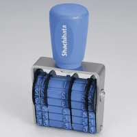 シヤチハタ　回転ゴム印　欧文飛日付３号ゴシック　ＮＦＢ－３Ｇ