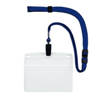 吊下げ名札クリップ　ソフト横特大　ＮＬ－２１－ＢＵ