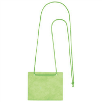 カラーイベント名札名刺サイズ　５０枚　緑Ｂ３６１Ｊ－Ｇ－５０