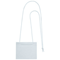 カラーイベント名札名刺サイズ　５０枚　白Ｂ３６１Ｊ－Ｗ－５０