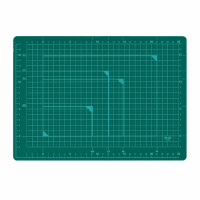 カッターマット　Ａ４　ＧＲ　ＣＳ－Ａ４　緑