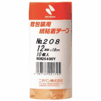 紙粘着テープ　２０８－１２　１２ｍｍ×１８ｍ　１０巻