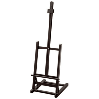 木製Ｌ型イーゼル　ＨＥＣＡ－１２４　茶