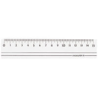 スモーク定規　ＲＳＲ－１５Ｂ　１５ｃｍ