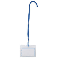 マイティーループ　名札Ｓ　ＭＬＣ－１３２Ｂ　青　１０本