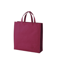 不織布手提げバッグ小１０枚ワイン　Ｂ４５０Ｊ－ＷＮ