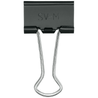 ダブルクリップ　中　２００個　Ｂ７５１Ｊ－Ｍ２００