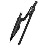 スーパーコンパス　ノック５０３　０．５ｍｍ芯用　黒