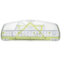 サンスウメイト定規セット４点　ＳＮ－８６８　青