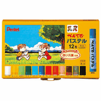 パステル　ＧＨＳＲ－１２　１２色セット