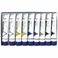 アクリルガッシュ　ラミネートチュブ　ＷＸＲ１２　１２色