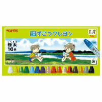 ずこうクレヨン　１６色　ＰＴＣＧ１－１６