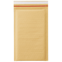 クッション封筒　茶テープ付　ＤＶＤ／ＣＤ用　１０枚