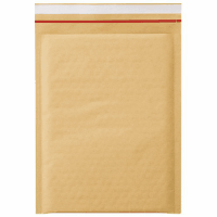 クッション封筒　茶テープ付　２枚組ＣＤ用　１０枚