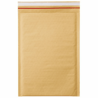 クッション封筒　茶テープ付　Ａ４サイズ用　１０枚