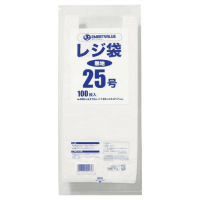 レジ袋　Ｎｏ．２５　Ｂ９２５Ｊ　１００枚