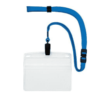 吊下げ名札クリップ　ソフト　横特大　ＮＬ－２１－ＳＢＵ　空