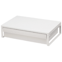 机上台３９０ｍｍ引出付　Ａ－７３４１　白