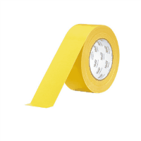 工事用布粘着テープＮｏ．８００２　黄　５０ｍｍ×２５ｍ