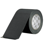 工事用布粘着テープＮｏ．８００２　黒　１００ｍｍ×２５ｍ