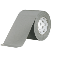 工事用布粘着テープＮｏ．８００２　灰　１００ｍｍ×２５ｍ
