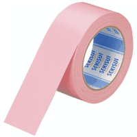 カラー布テープＮｏ．６００Ｖ　５０ｍｍ×２５ｍ　桃