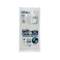 レジ袋バイオ　エンボス乳白１２号　１００Ｐ　ＧＲＥ１２