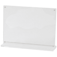 アクリルＴ型マグネットサインホルダーＡ６横