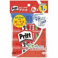Ｐｒｉｔｔ強粘着レギュラー　セリース４本＋カラー１本