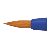 ぺんてるえふで　ネオセーブル　丸筆　６号