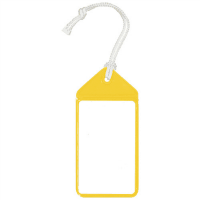 ネームタッグ旅行名札　Ｃ－８０－５－Ｙ　イエロー
