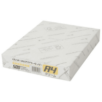 マルチカラー紙　ＣＷ－６２０Ｃ　Ａ４　クリーム　５００枚