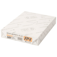 マルチカラー紙　ＣＷ－６２０Ｃ　Ａ４　オレンジ　５００枚