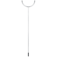 さすまた　こない手Ｕ型　壁付けフック付３本