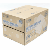 再生ＰＰＣ用紙１００Ｗ　Ｂ４　１箱５冊