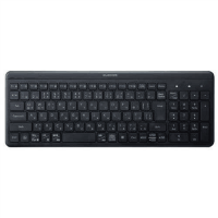 無線静音コンパクトキーボード　ＴＫ－ＱＴ３０ＤＭＢＫ