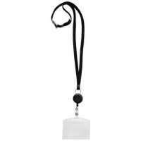 リールクリップ名札ＩＤ用　ＭＬＥ－Ｒ３４６Ｄ　黒